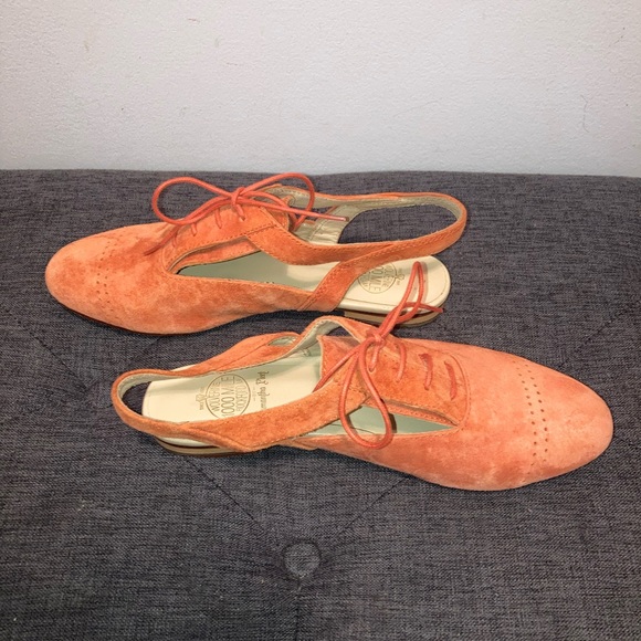 Samantha 1000 Wolverine oxford sling backs - Picture 3 of 9